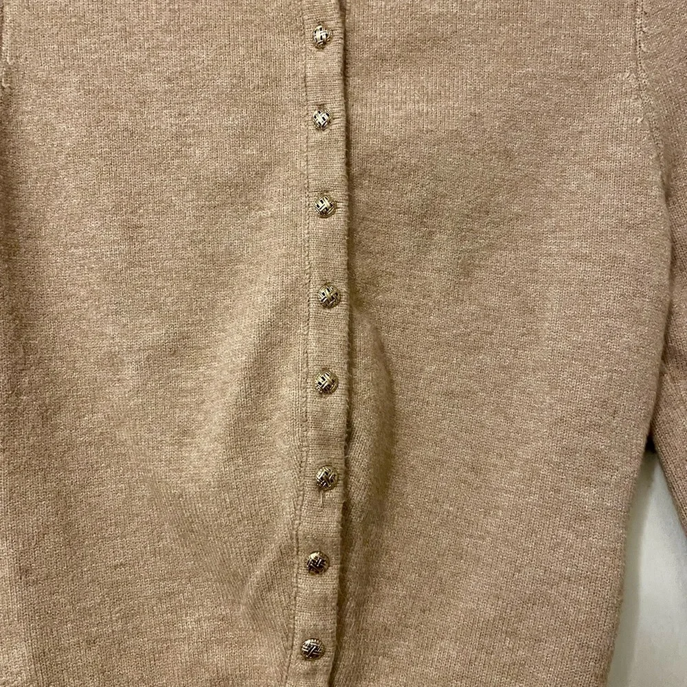 Emerson Lang Young Contemporary Brown Button-Up Cardigan - Picture 3 of 12